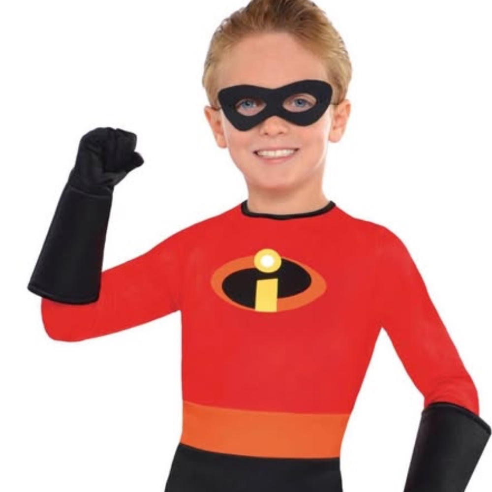 BRAND NEW boy toddler the incredibles dash halloween costume size 3-4T